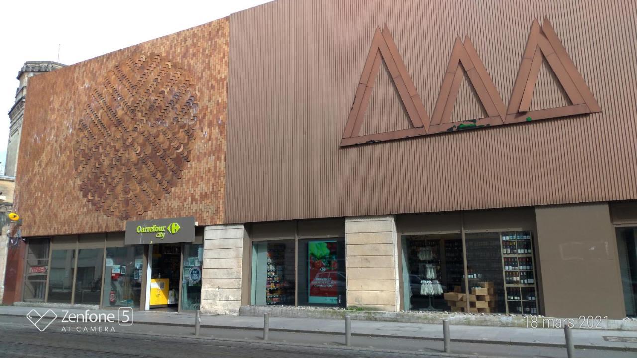 Studio En Duplex-Aircon-Terrasse-Parking-Calme Bordeaux Exterior foto