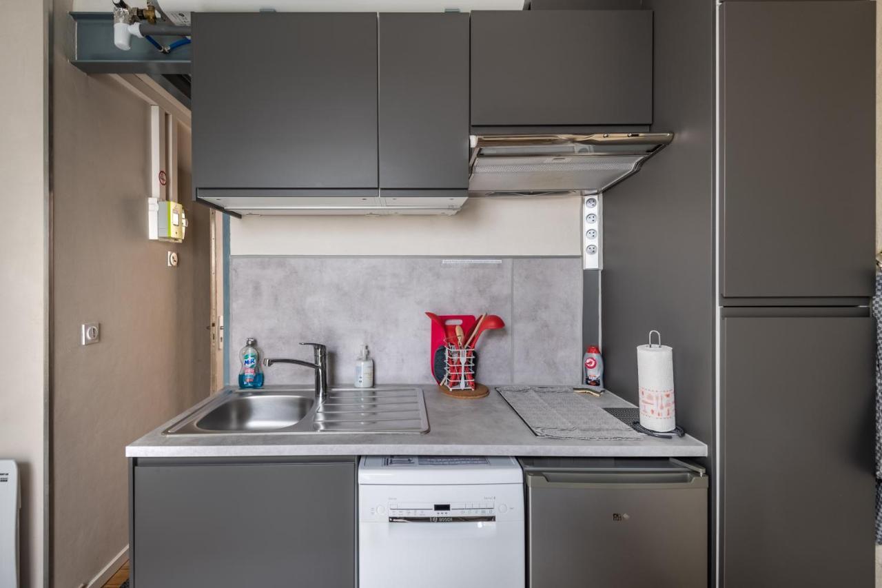 Studio En Duplex-Aircon-Terrasse-Parking-Calme Bordeaux Exterior foto
