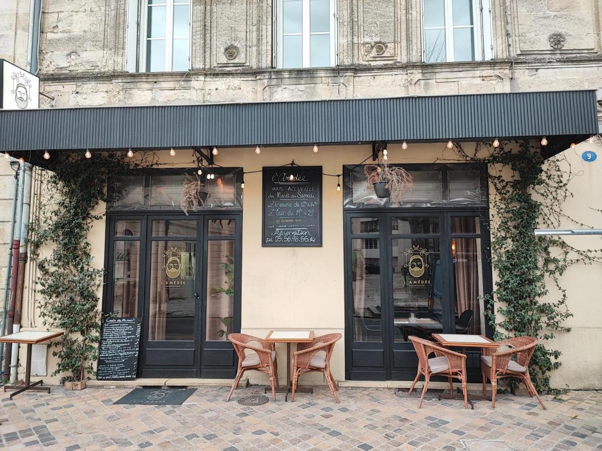 Studio En Duplex-Aircon-Terrasse-Parking-Calme Bordeaux Exterior foto